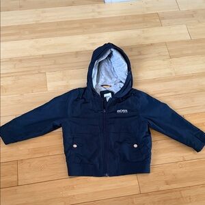 Hugo Boss Navy Kids Jacket (Waterproof)